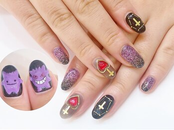 ネイルコレクション ピンク(Nail Collection Pink)/ジェル放題+キャラ♪ゲンガー