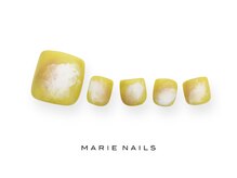 マリー ネイルズ いわきラトブ店(MARIE NAILS)/定額6,000円　イエロー　0825d