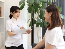 登美ヶ丘治療院の雰囲気（丁寧なカウンセリングでお身体の不調の原因を探ります◎）
