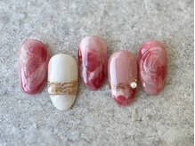 ネイルサロン アージュ(Nail Salon A jyu)/ぷっくりニュアンス