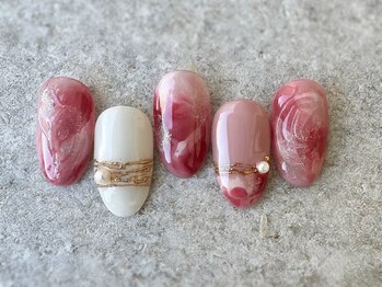 ネイルサロン アージュ(Nail Salon A jyu)/ぷっくりニュアンス