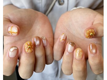 イト 藤崎店(ito)/ひまわりネイル