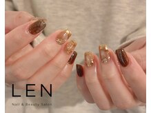 レン(LEN.)/ゴールド×ブラウン