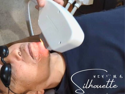 Men’s脱毛 silhouette【シルエット】の写真