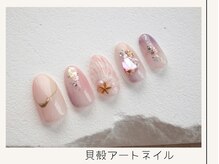 プレンティー 北千住西口店(plenty)/貝殻アートネイル