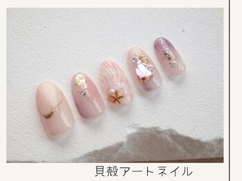 プレンティー 北千住西口店(plenty)/貝殻アートネイル