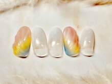 パラジェルプレミアムサロン ｎｅｗｉ ｎａｉｌ 銀座【7/1 NEW OPEN】/ブルーニュアンスネイル