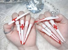 リンネイル 新大久保店(Rin Nail)の雰囲気（16,000種類以上のパーツを自由に選べます【持ち込み/長さ出し】）