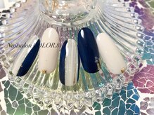 ネイルサロン カラーエイト(Nailsalon COLOR.8)/ブルーネイル