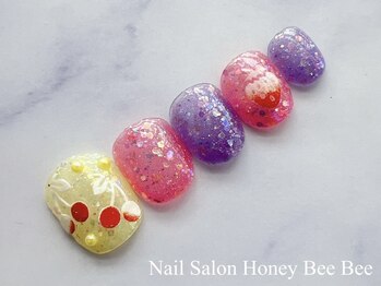ハニービービー(Honey Bee Bee)/カラフルフルーツネイル
