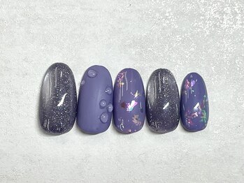 ルアナ 若葉台店(LUANA)/梅雨っぽネイル♪