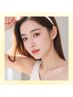 【アイブロウ★平行ストレート】眉毛ワックス メイク仕上げなし ¥3680 #眉毛 