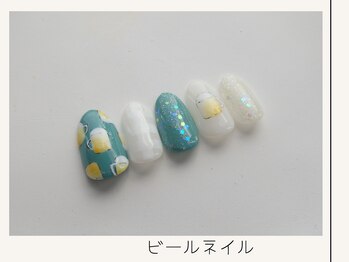 プレンティー 北千住西口店(plenty)/ビールネイル