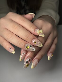 エクアネイルズ(Akuwa nails)/スカルプ◆150分アートやり放題