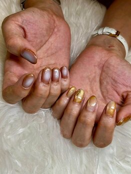 アーバンシーネイル 川口店(Urbansea nail)/アシンメトリーネイル