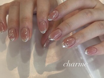 シャルム(charme)/チーク+ガラスフレンチ