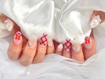 ネイルネージュ 錦糸町(Nail Neige)/スカルプ持ち込み/バレンタイン