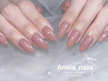 アネラ ネイルズ(Anela_nails)/うる艶ワンカラー