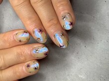 リーフ 海田店(LEAF)/フラワーアートネイル