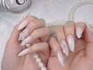 白ネイル