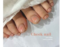 プティットスリール 西尾店(Petit Sourire)/Foot*ちゅるんとチークネイル♪