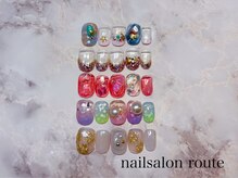 ネイルサロン ルート 二子玉川(nailsalon route)の雰囲気（毎月変わるお得なネイル！￥8500♪カラーチェンジ無料）