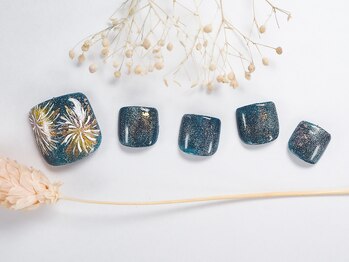 ボボカ(BOVOKA)/花火ネイル