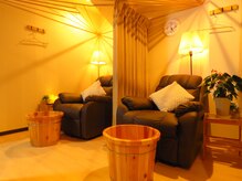 木子堂/足湯付き専用足ツボチェア完備♪