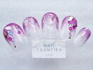 ぶどうグラデネイル8980円～
