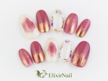 エリクサーネイル 五反田(Elixir Nail)/定額b カジュアル/クーポン使用