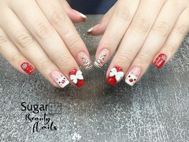 クリスマスネイルデザイン