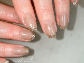 ミリ ミリ(mili mili)/ラメフレンチ