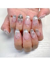 ザ バームシックス 銀座三丁目店(THE BALM six)/マググラデネイル/冬ネイル