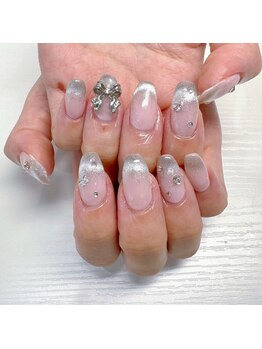 マググラデネイル/冬ネイル