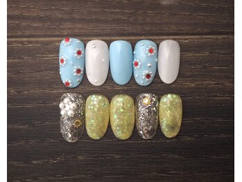 スワロンネイル(SWALLON NAIL)の写真/【口コミ高評価◎】SWALLON NAIL独自のアートで個性派ネイルが実現☆新作デザインも季節ごとに続々追加♪