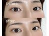 【眼精疲労に/ぱっちり目に】眉スパ×次世代まつげパーマ(ケラチンTR付き)