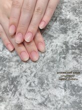 プライベート ネイルサロン マーマ(murmur)/クリアネイル