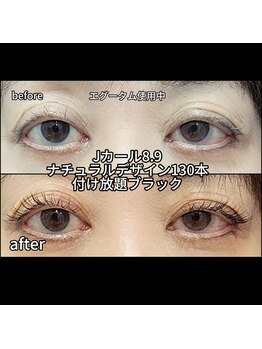 まつげちゃん☆ねいるちゃん/フラットラッシュ付け放題