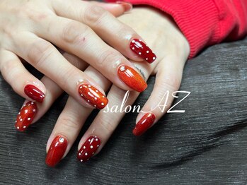 サロン エージー(salon AZ)/当店人気no.1シンプルデザイン