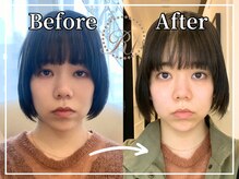 R-1ビューティーサロン 銀座/Before＆After