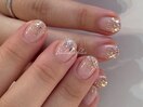 ラメグラデーション/大人上品