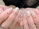 ドットデザインネイル