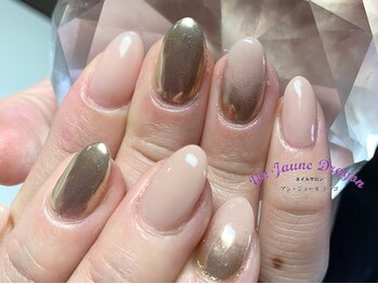 アン ジョーヌドラゴ/【自爪ネイル】ミラーネイル