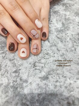 プライベート ネイルサロン マーマ(murmur)/バレンタインネイル