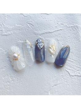 ネイルアイラッシュ アールエビス(R EBISU)/ぷっくりフラワー