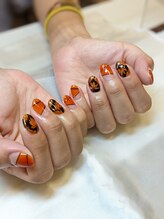 ペタル(Petal)/紅葉ネイル