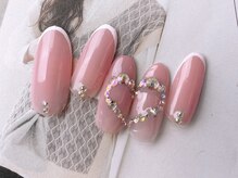 ネイルサロンフォーユー(for u)/ハートネイル♪￥6980