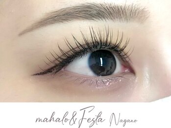 マハロ アンド フェスタ 長野店(mahalo&Festa)/マツエク パーマ+ブラウンエク