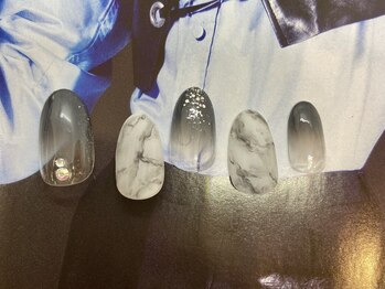 シエルネイルスタジオ 新宮店(Ciel nail studio)/【8200円】マット大理石