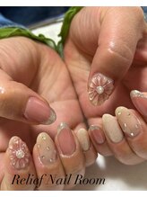 リリーフネイルルーム(RELiEF NAiL ROOM)/Simple &nbsp;Nail